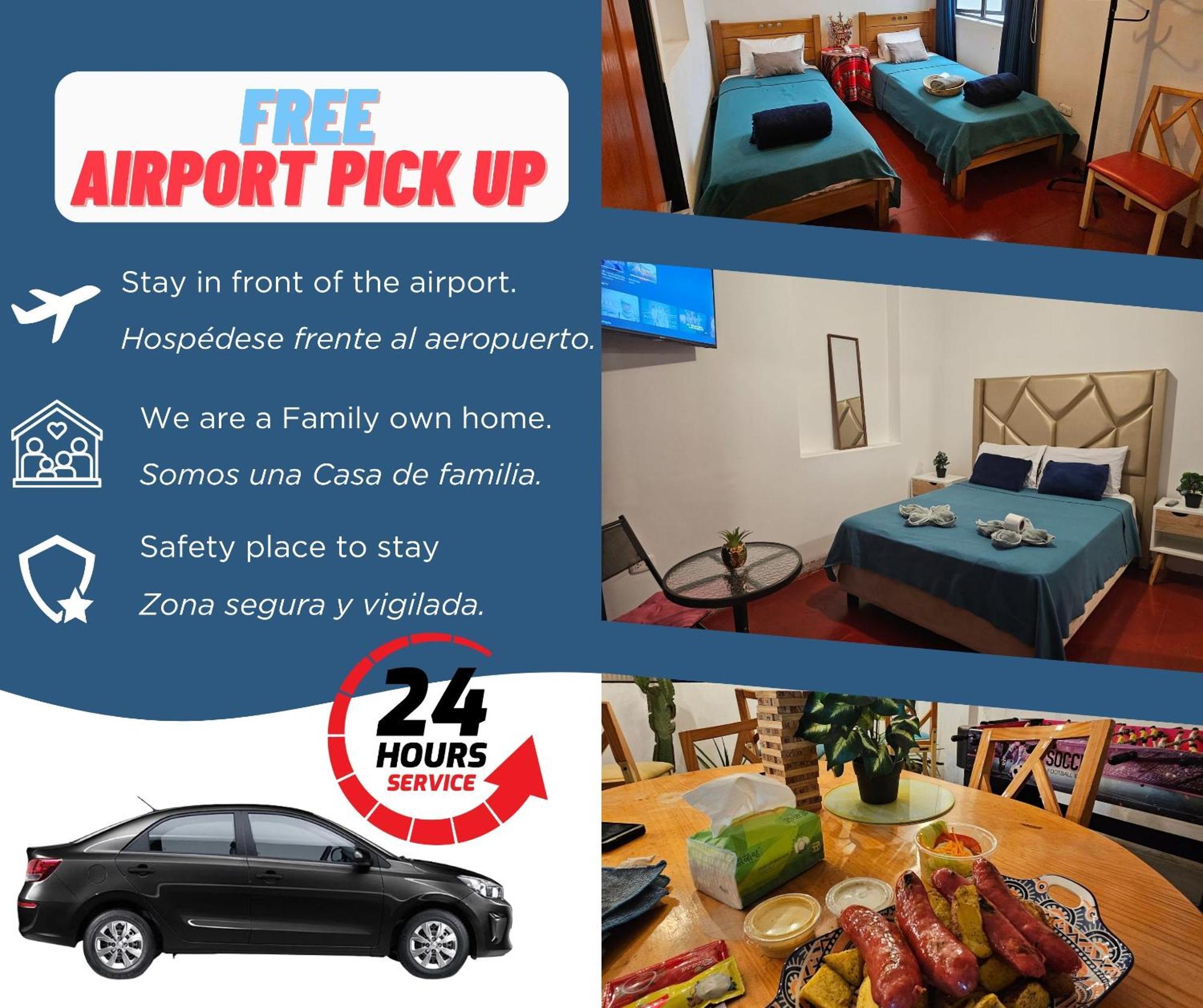 Lima Airport Hostel With Free Airport Pick Up Callao Екстериор снимка